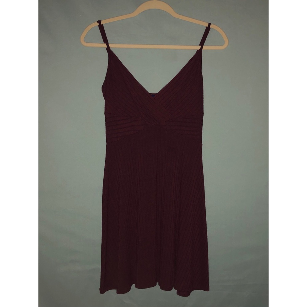 Maroon Aeropostale Skater Dress